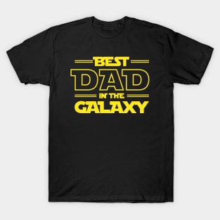 Gift For Fathers: Best Dad In The Galaxy T-Shirt